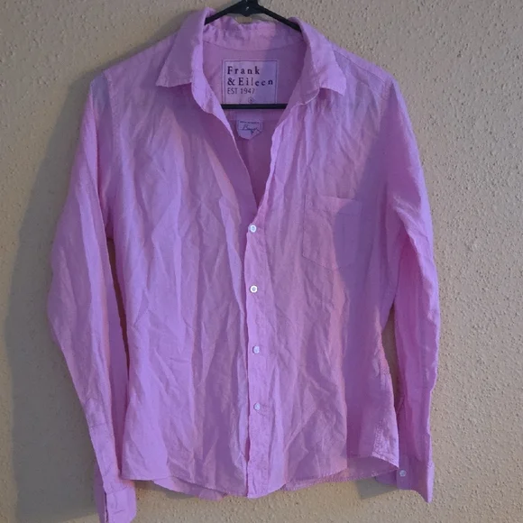 Frank & Eileen Pink Button Down Shirt - Picture 6 of 9